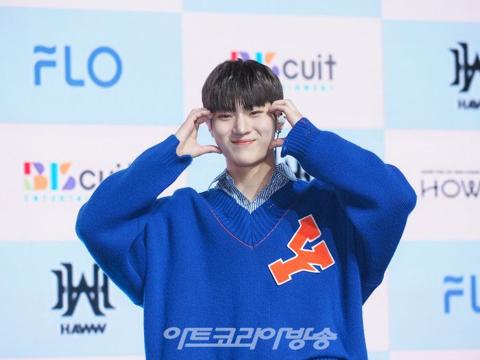 하우(HAWW) 첫 번째 미니앨범 '하우 아 유'(HOW R U) 발매 기념 쇼케이스(찬영) 2023.02.23 사진 ⓒ아트코리아방송 이용선 기자​