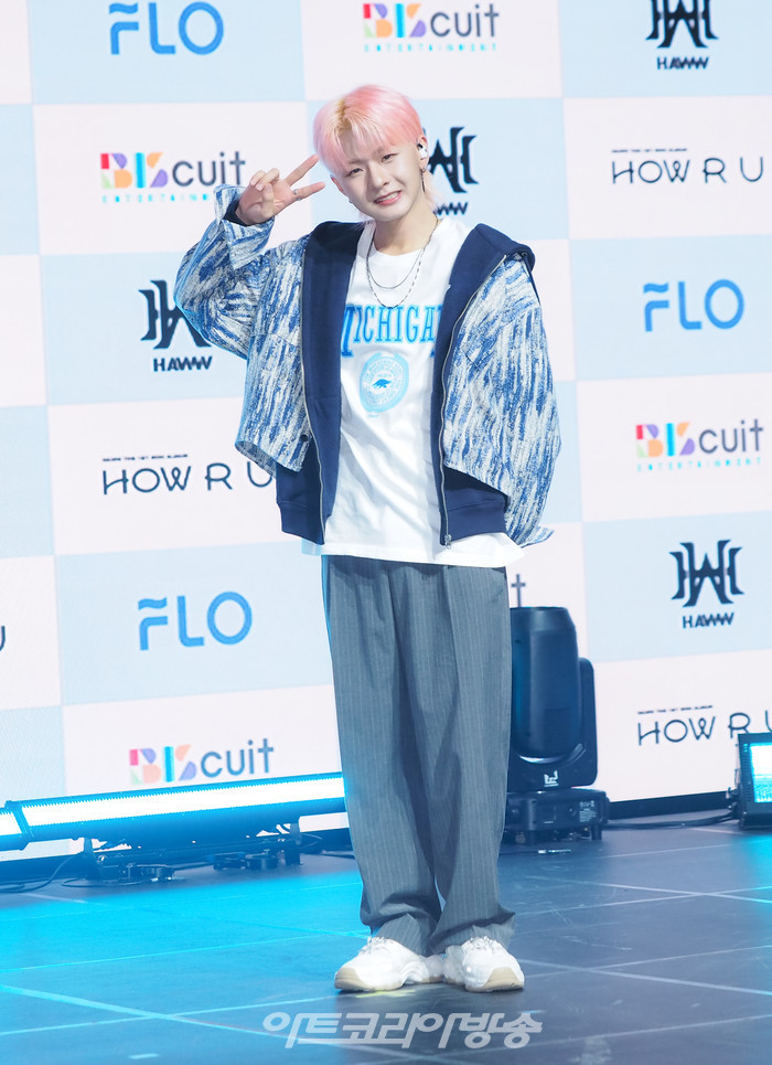 하우(HAWW) 첫 번째 미니앨범 '하우 아 유'(HOW R U) 발매 기념 쇼케이스(루이) 2023.02.23 사진 ⓒ아트코리아방송 이용선 기자​