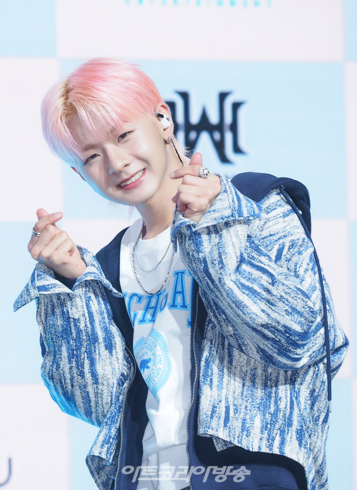 하우(HAWW) 첫 번째 미니앨범 '하우 아 유'(HOW R U) 발매 기념 쇼케이스(루이) 2023.02.23 사진 ⓒ아트코리아방송 이용선 기자​