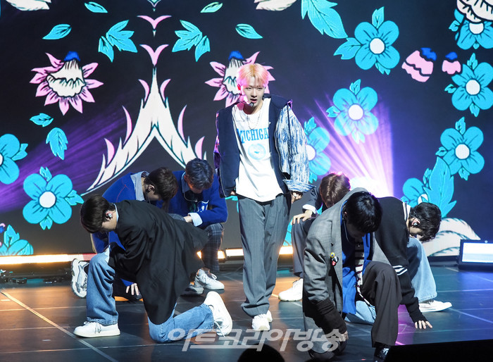 하우(HAWW) 첫 번째 미니앨범 '하우 아 유'(HOW R U) 발매 기념 쇼케이스. 2023.02.23 사진 ⓒ아트코리아방송 이용선 기자​