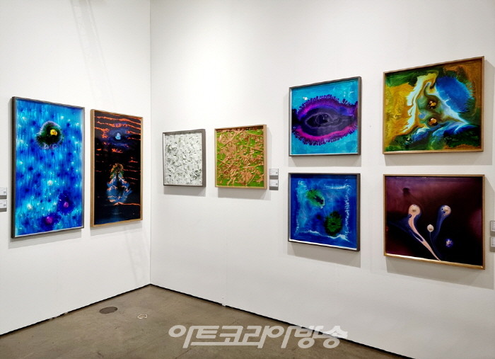 최소리 작가, 소리로 만든 감동적 이미지로 큰 호응 ‘2023 LA Art Show’ 참가