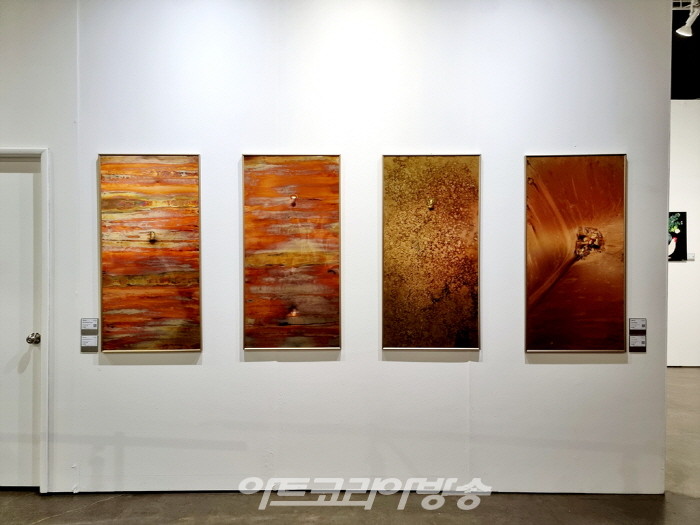 최소리 작가, 소리로 만든 감동적 이미지로 큰 호응 ‘2023 LA Art Show’ 참가