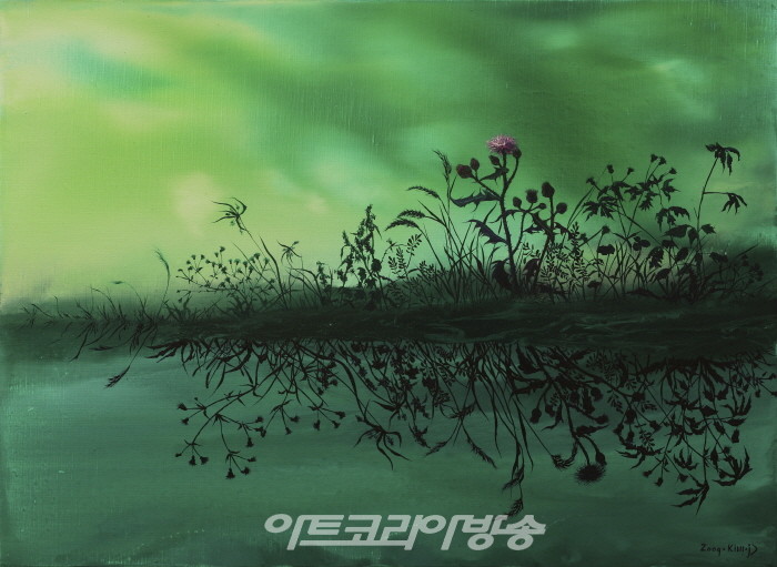 Shadow-Dawn2,oil on canvas65x91cm,2009