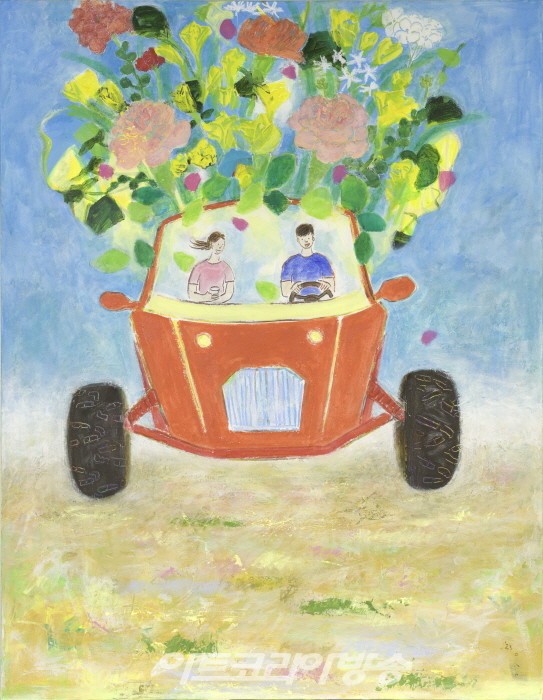 2.jpg_이오성_Off-roading_116.8x91cm_mixed media on canvas_2023