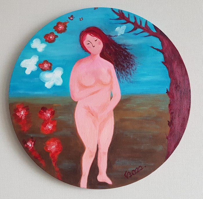                        백지상, 천지창조 5_40x40_acrylic on canvas_2022