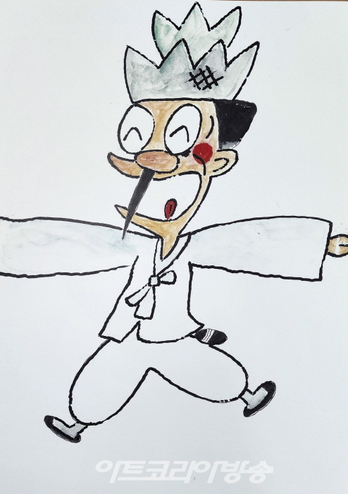 한국원로만화가협회 50인 '우리는 하나다, 하얀나비' 국회展