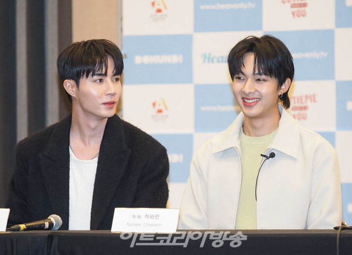 '큐티파이 투 유(Cutie Pie 2 You) 오픈 기념 기자간담회(지 프록, 누뉴 차와린)2023.03.02 사진 ⓒ아트코리아방송 이용선 기자​​