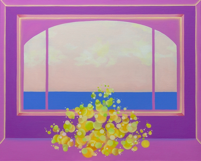 Space of Time_시간의 공간 ⅳ 45.5x37.9 Oil on canvas 2021