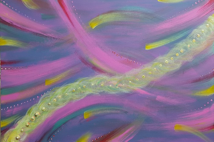                  백지상, 사랑해 봄, 72.7x50.0_acrylic on canvas_2023  