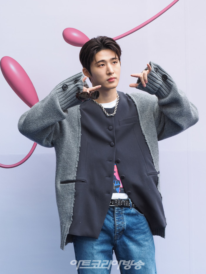  '2023 F/W 서울패션위크' 오프닝 이성동 디자이너의 얼킨(Ul:kin) 패션쇼 포토월(가수 비아이) 2023.03.15 사진 ⓒ아트코리아방송 이용선 기자​​