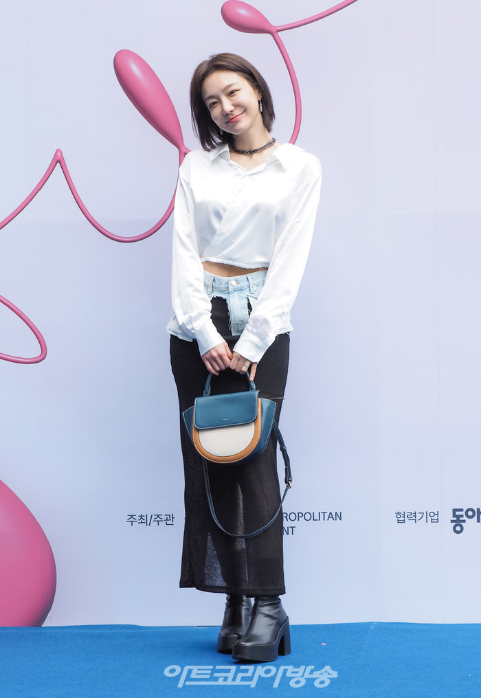 '2023 F/W 서울패션위크' 오프닝 이성동 디자이너의 얼킨(Ul:kin) 패션쇼 포토월(신소율) 2023.03.15 사진 ⓒ아트코리아방송 이용선 기자​​