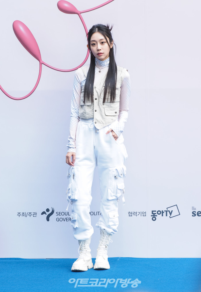 '2023 F/W 서울패션위크' 오프닝 이성동 디자이너의 얼킨(Ul:kin) 패션쇼 포토월(서지수) 2023.03.15 사진 ⓒ아트코리아방송 이용선 기자​​