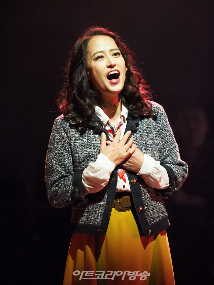 창작뮤지컬 '다시, 봄' 프레스콜(연미 역 김현진). 2023.03.15 사진 ⓒ아트코리아방송 이용선 기자​​