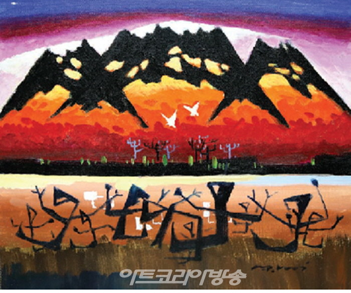 하반영, 산자(山子), 53x45cm, 2007