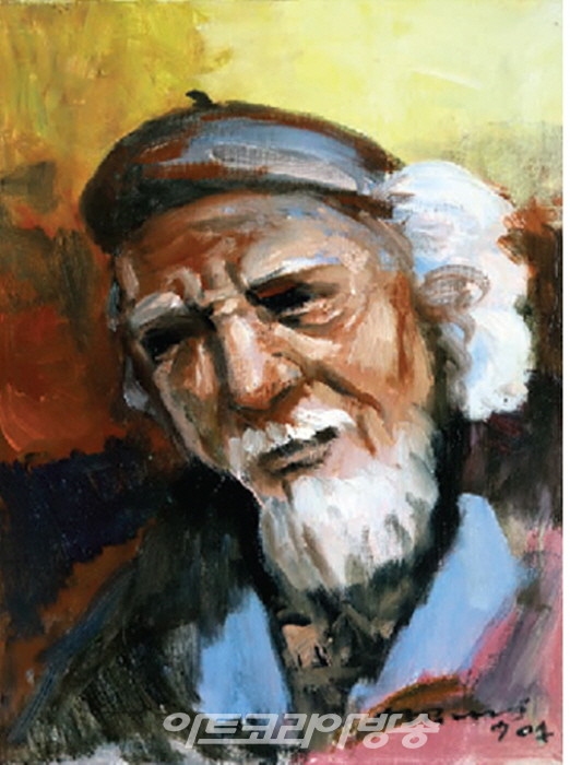 하반영, 자화상, 41x42cm, 2009 복사