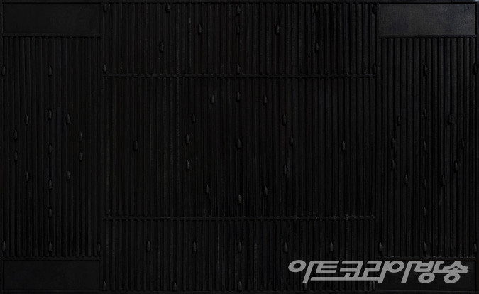 천현태 작_130.3 x 80.3cm, 캔버스에 먹, 2023