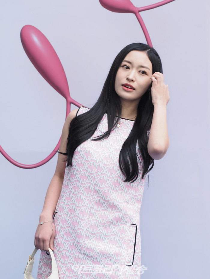 '2023 F/W 서울패션위크' 고미진 디자이너의 메종니카(MAISON NICA) 패션쇼 포토월(일본배우 이치하라 란) 2023.03.19 사진 ⓒ아트코리아방송 이용선 기자​​