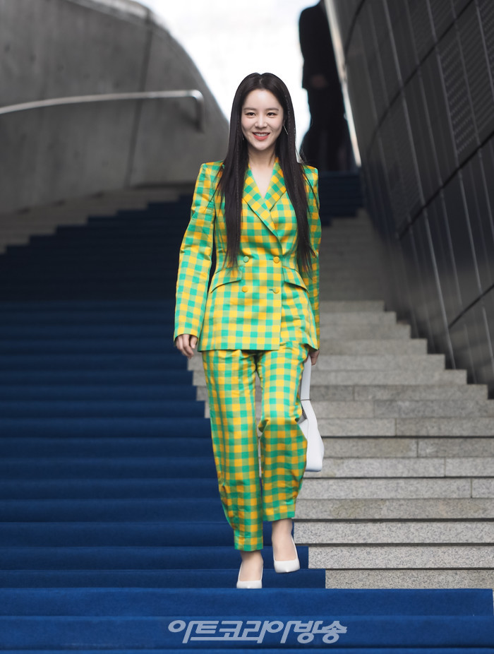 '2023 F/W 서울패션위크' 고미진 디자이너의 메종니카(MAISON NICA) 패션쇼 포토월(손성윤) 2023.03.19 사진 ⓒ아트코리아방송 이용선 기자​​