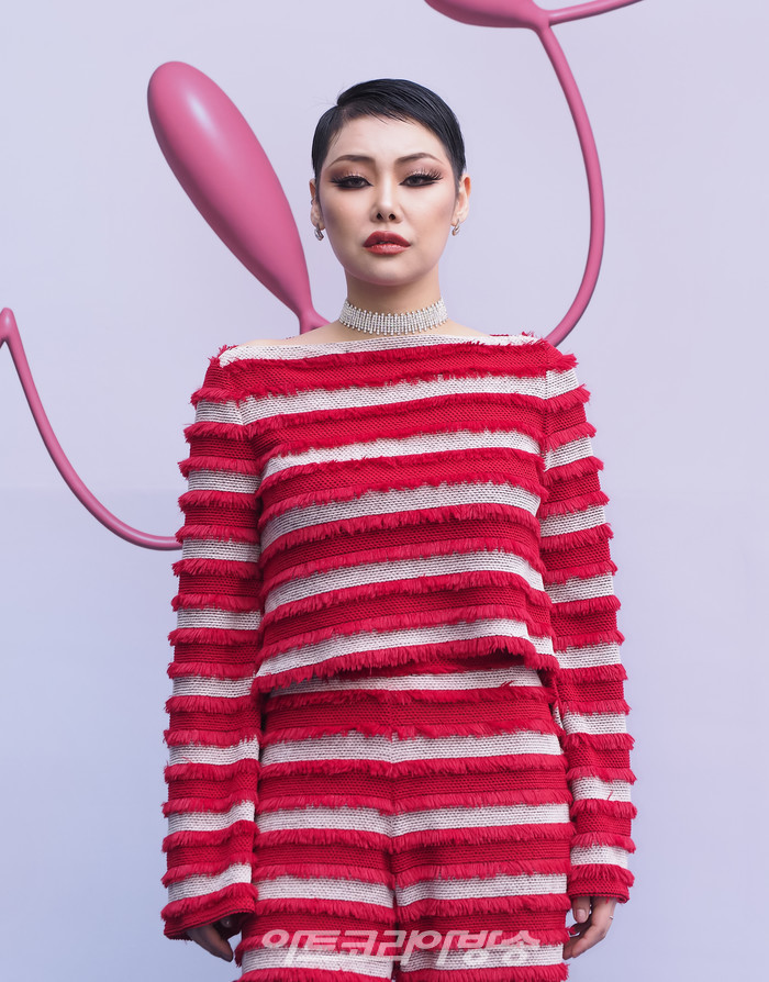 '2023 F/W 서울패션위크' 고미진 디자이너의 메종니카(MAISON NICA) 패션쇼 포토월(치타) 2023.03.19 사진 ⓒ아트코리아방송 이용선 기자​​