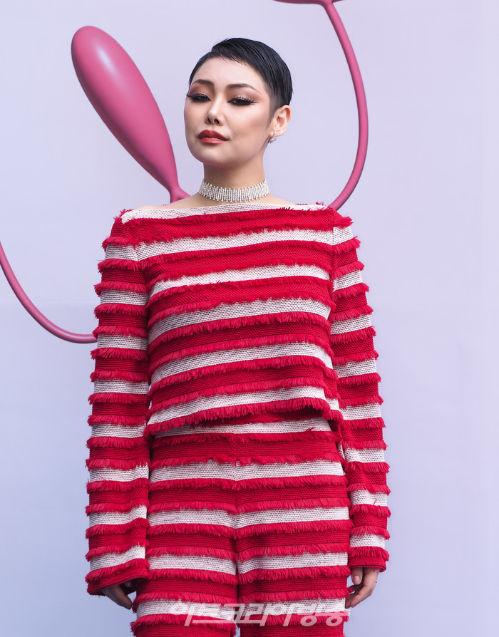 '2023 F/W 서울패션위크' 고미진 디자이너의 메종니카(MAISON NICA) 패션쇼 포토월(치타) 2023.03.19 사진 ⓒ아트코리아방송 이용선 기자​​