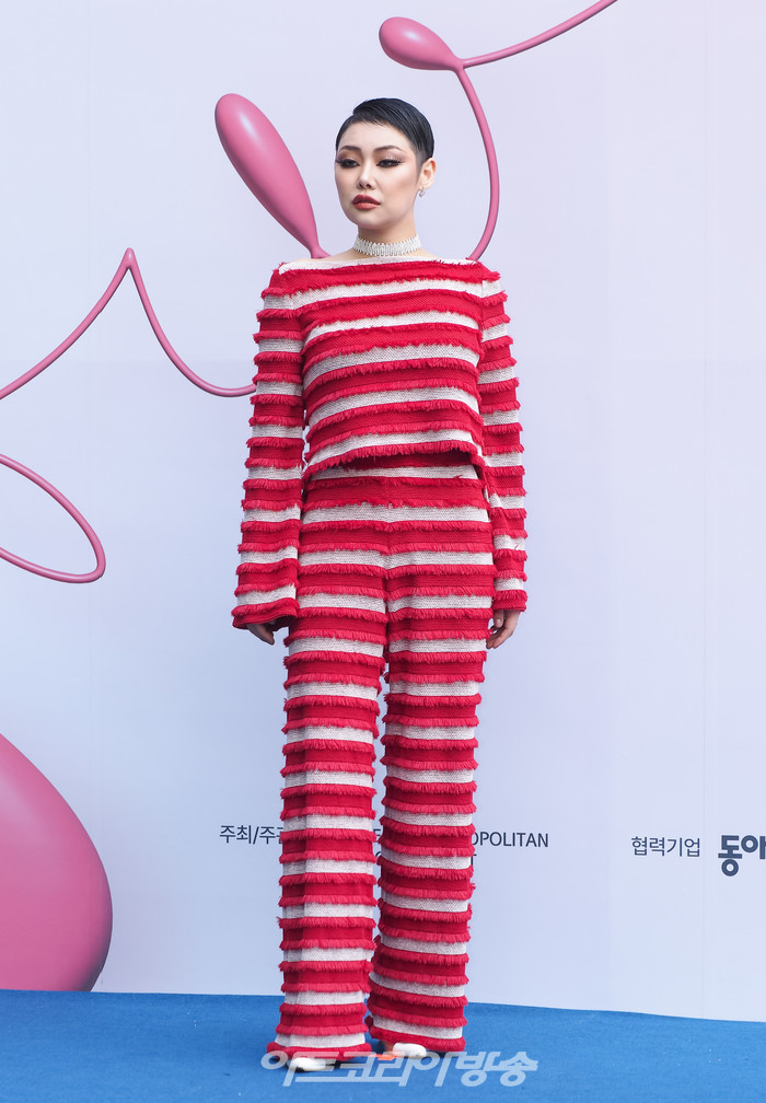 '2023 F/W 서울패션위크' 고미진 디자이너의 메종니카(MAISON NICA) 패션쇼 포토월(치타) 2023.03.19 사진 ⓒ아트코리아방송 이용선 기자​​