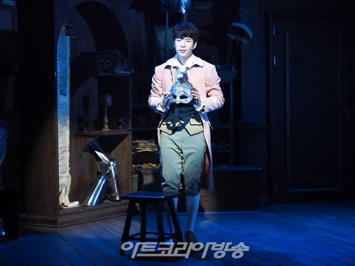 뮤지컬 '윌리엄과 윌리엄의 윌리엄' 프레스콜(윌리엄 헨리 아일랜드 역 황순종) 2023.03.21 사진 ⓒ아트코리아방송 이용선 기자​​