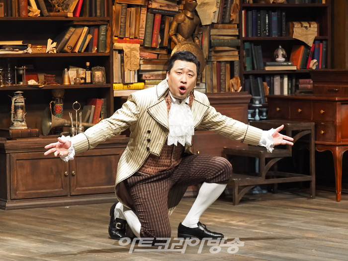 뮤지컬 '윌리엄과 윌리엄의 윌리엄' 프레스콜(윌리엄 사무엘 아일랜드 역 원종환) 2023.03.21 사진 ⓒ아트코리아방송 이용선 기자​​