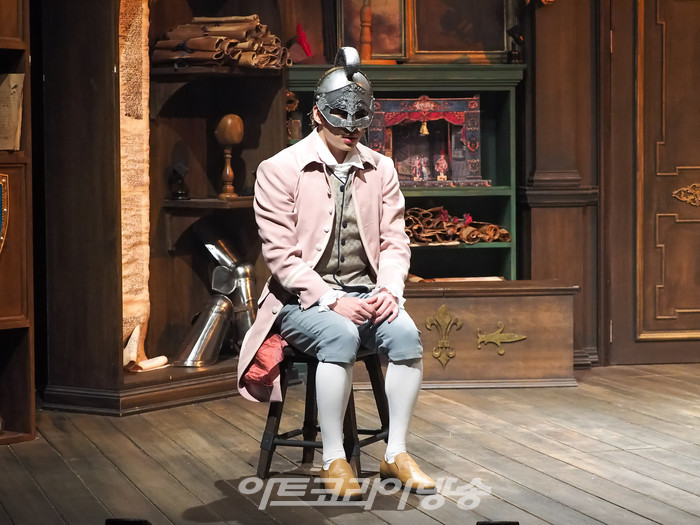 뮤지컬 '윌리엄과 윌리엄의 윌리엄' 프레스콜(윌리엄 헨리 아일랜드 역 황순종) 2023.03.21 사진 ⓒ아트코리아방송 이용선 기자​​