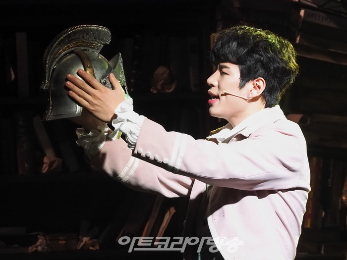 뮤지컬 '윌리엄과 윌리엄의 윌리엄' 프레스콜(윌리엄 헨리 아일랜드 역 황순종) 2023.03.21 사진 ⓒ아트코리아방송 이용선 기자​​