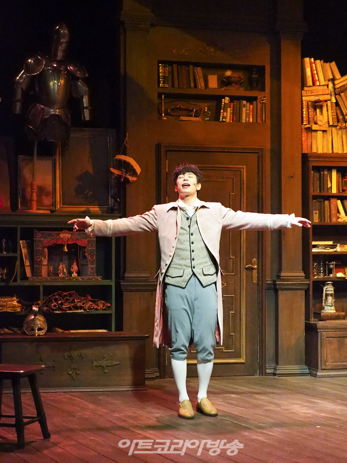 뮤지컬 '윌리엄과 윌리엄의 윌리엄' 프레스콜(윌리엄 헨리 아일랜드 역 황순종) 2023.03.21 사진 ⓒ아트코리아방송 이용선 기자​​