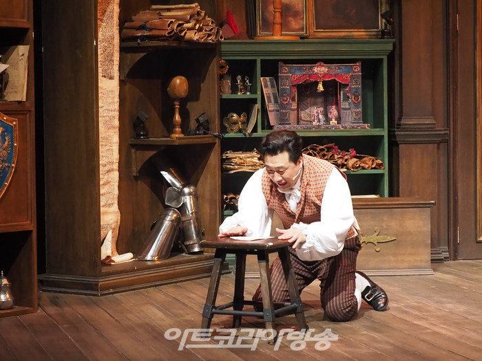 뮤지컬 '윌리엄과 윌리엄의 윌리엄' 프레스콜(윌리엄 사무엘 아일랜드 역 원종환) 2023.03.21 사진 ⓒ아트코리아방송 이용선 기자​​