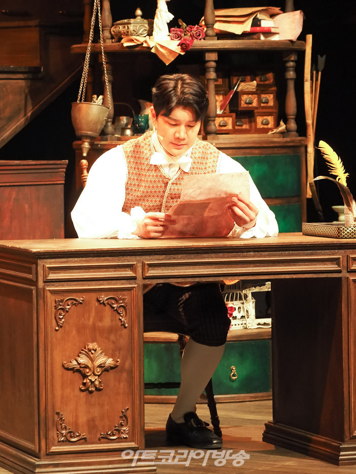 뮤지컬 '윌리엄과 윌리엄의 윌리엄' 프레스콜(윌리엄 사무엘 아일랜드 역 이경수) 2023.03.21 사진 ⓒ아트코리아방송 이용선 기자​​