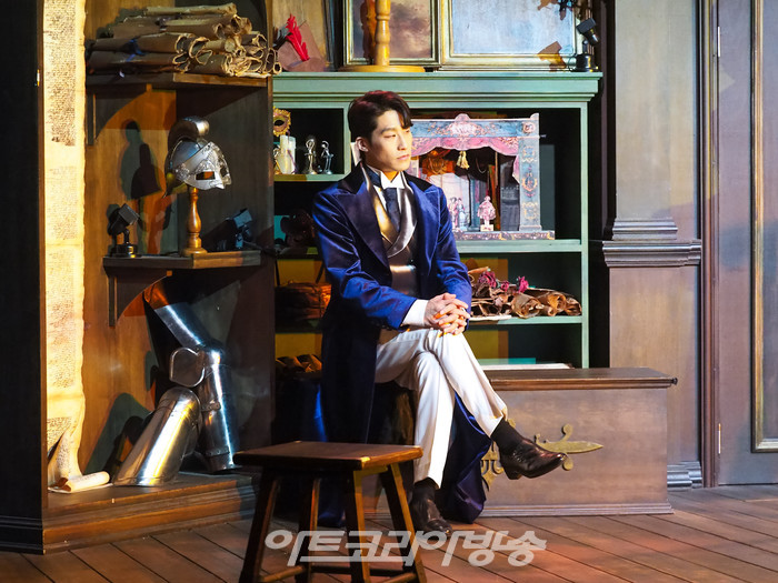 뮤지컬 '윌리엄과 윌리엄의 윌리엄' 프레스콜(H 역 김지철) 2023.03.21 사진 ⓒ아트코리아방송 이용선 기자​​