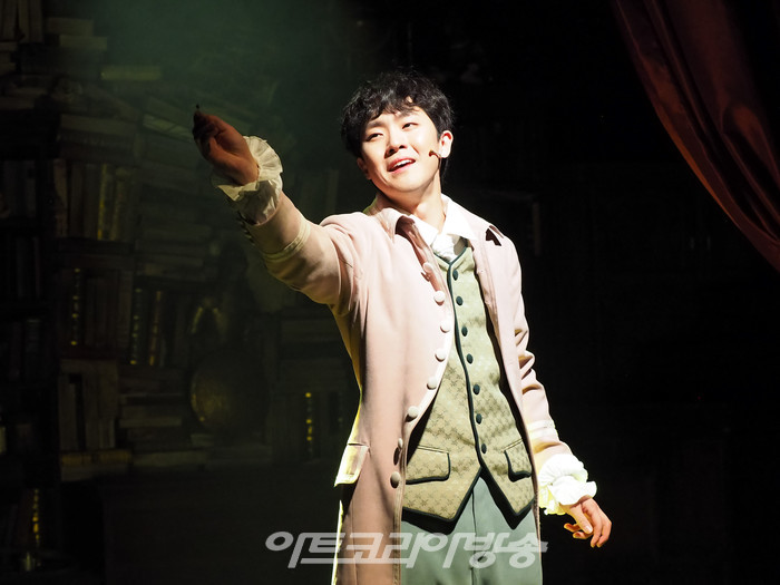 뮤지컬 '윌리엄과 윌리엄의 윌리엄' 프레스콜(윌리엄 헨리 아이랜드 역 임규형) 2023.03.21 사진 ⓒ아트코리아방송 이용선 기자​​