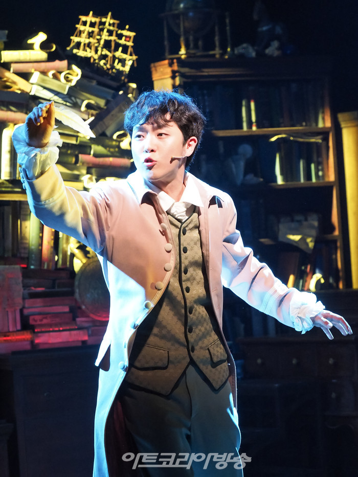 뮤지컬 '윌리엄과 윌리엄의 윌리엄' 프레스콜(윌리엄 헨리 아이랜드 역 임규형) 2023.03.21 사진 ⓒ아트코리아방송 이용선 기자​​