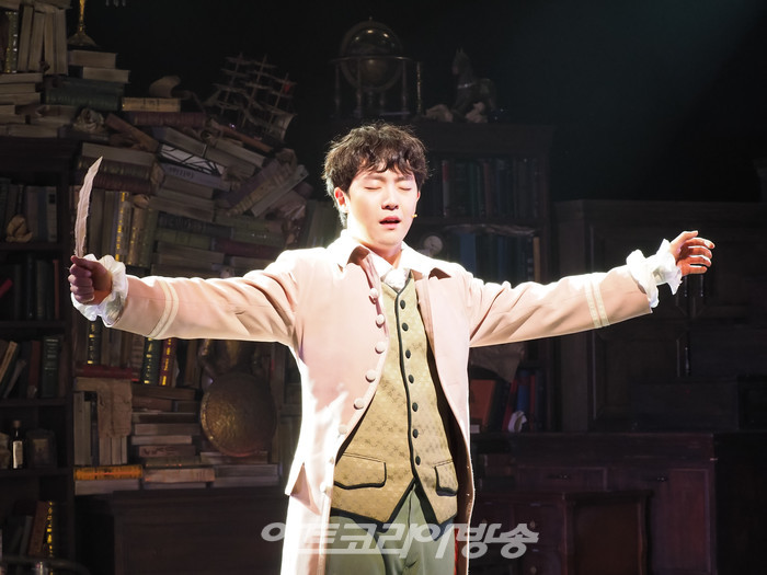 뮤지컬 '윌리엄과 윌리엄의 윌리엄' 프레스콜(윌리엄 헨리 아이랜드 역 임규형) 2023.03.21 사진 ⓒ아트코리아방송 이용선 기자​​