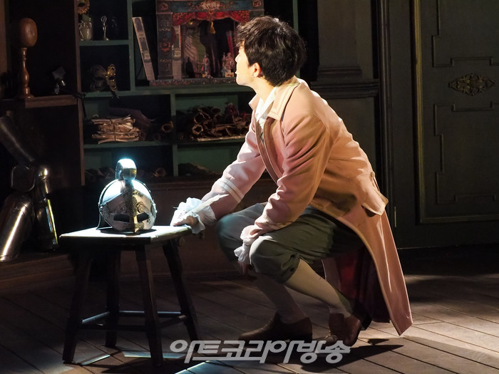 뮤지컬 '윌리엄과 윌리엄의 윌리엄' 프레스콜(윌리엄 헨리 아이랜드 역 임규형) 2023.03.21 사진 ⓒ아트코리아방송 이용선 기자​​