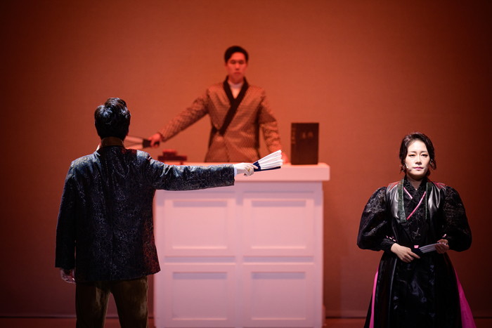 창극 법정 드라마 '흥보 마누라 이혼소송 사건' 공연 사진. 제공 원명재