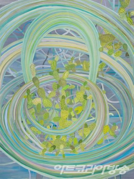 진희박 作_Driftweed_218x290cm_oil on canvas_2021