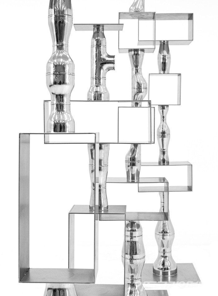 이형준 作-Pipe Fitting Shelf - Unstable harmony