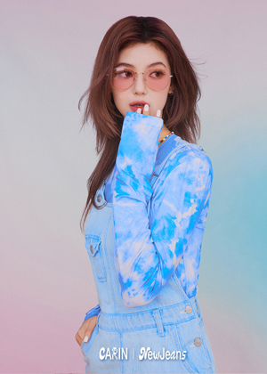 아이웨어 카린(CARIN)의 전속모델 뉴진스 두 번째 화보. 제공 카린