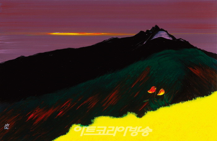 은유의 시와 간결한 붓질, 경이로운 서양과의 만남–정창기 작가