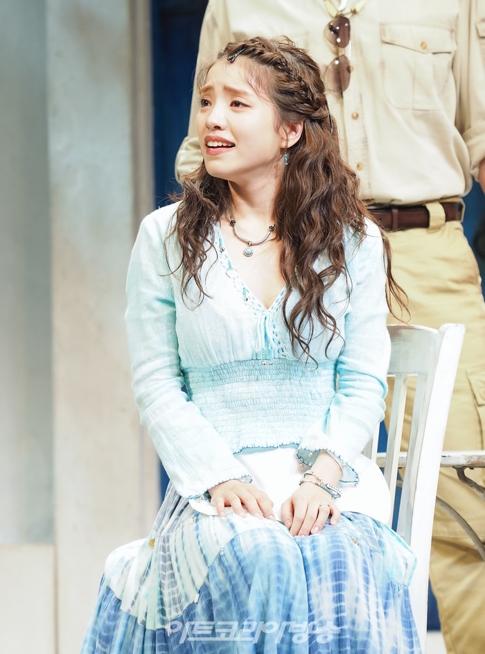 뮤지컬 '맘마미아!' 프레스콜(소피 역 김환희) 2023.03.29 사진 ⓒ아트코리아방송 이용선 기자​​