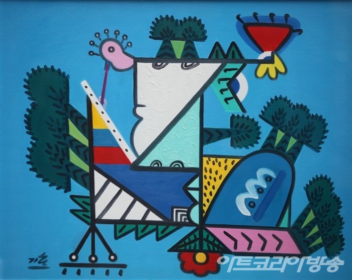 정기호 作 _ 2006 91x72.7 천위에 유채