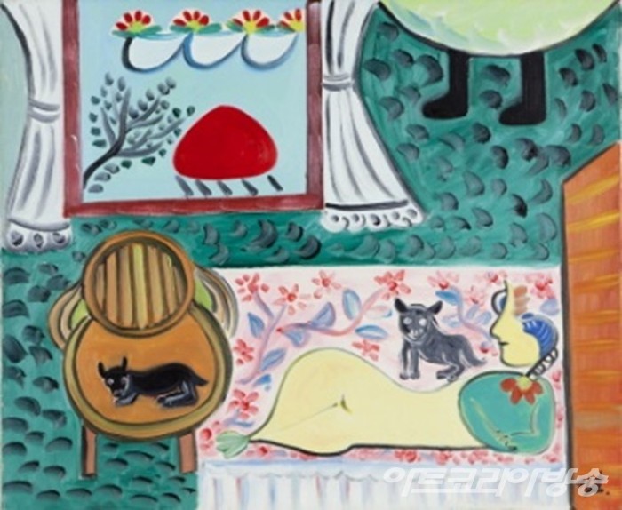 정기호 作 _ 2001 28x45 천위에 유채