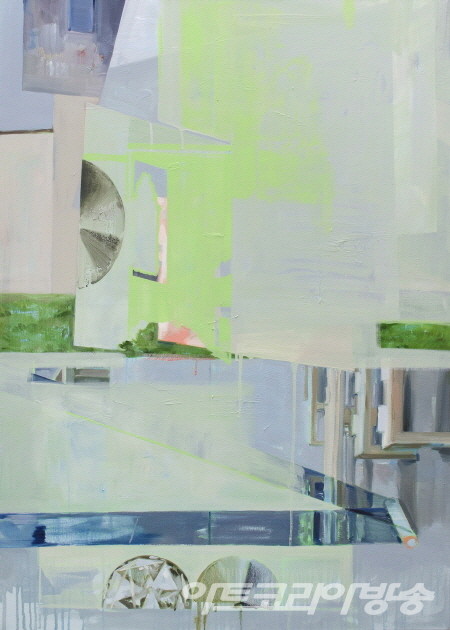 오다솔 作 _ Montage-1902_Oil on canvas_90.9x65.1cm_2019