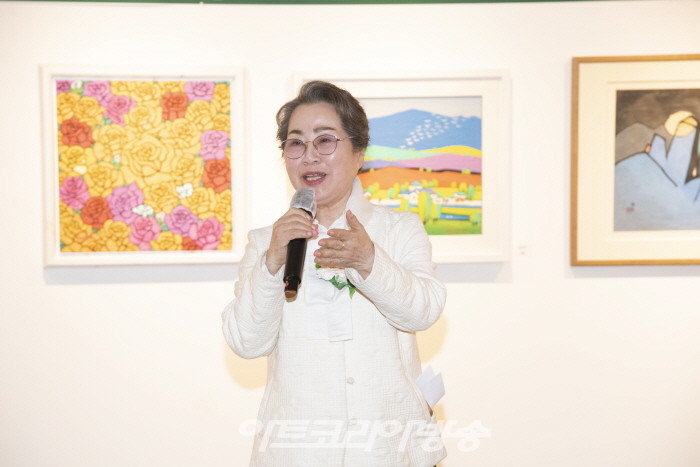 제23회 종로문화역사형상전-이애란 종로미술협회 회장 인사말