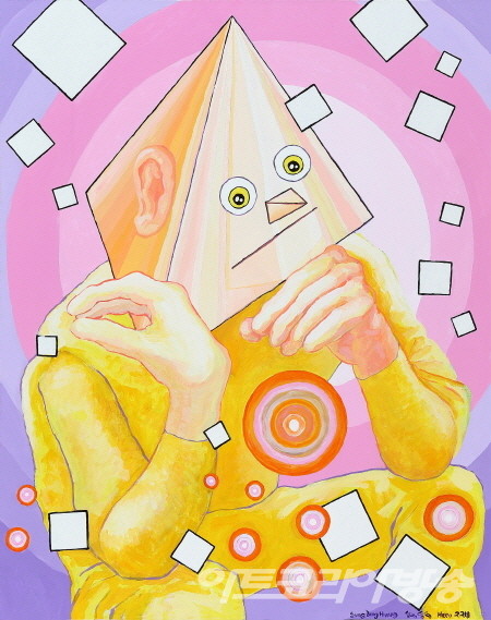 황성동 作_Hero 2219_acrylic on canvas_90.9x72.7cm_2022