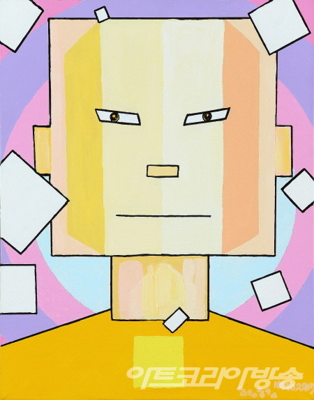 황성동 作_Hero 2218_acrylic on canvas_40.5x31.5cm_2022