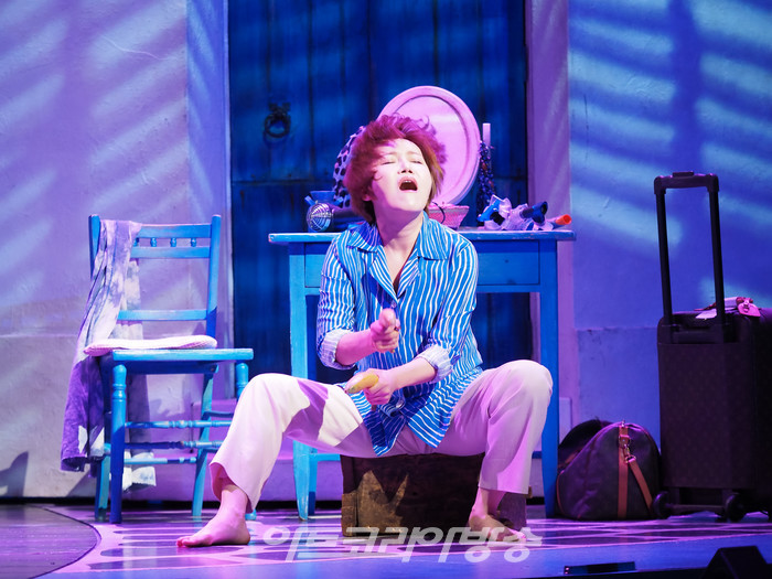 뮤지컬 '맘마미아!' 프레스콜(로지 역 김경선) 2023.03.29 사진 ⓒ아트코리아방송 이용선 기자​​